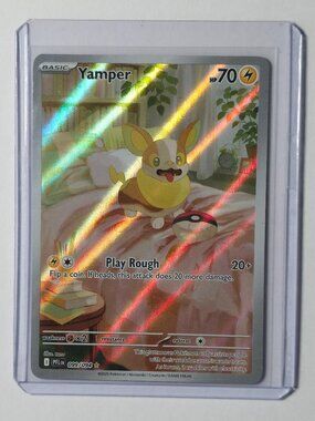 Pokémon TCG - Yamper - Phantasmal Flames - Illustration Rare - 099/094